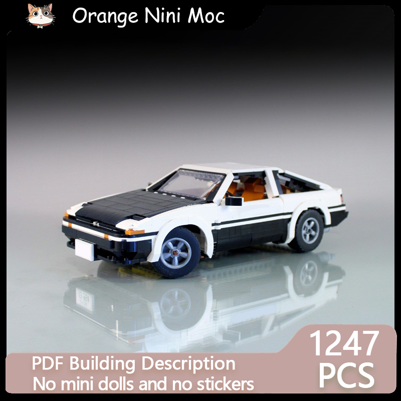 Model Kit Ae86 - Şehir Ulaşım Arabası Hız Yarışı Modeli