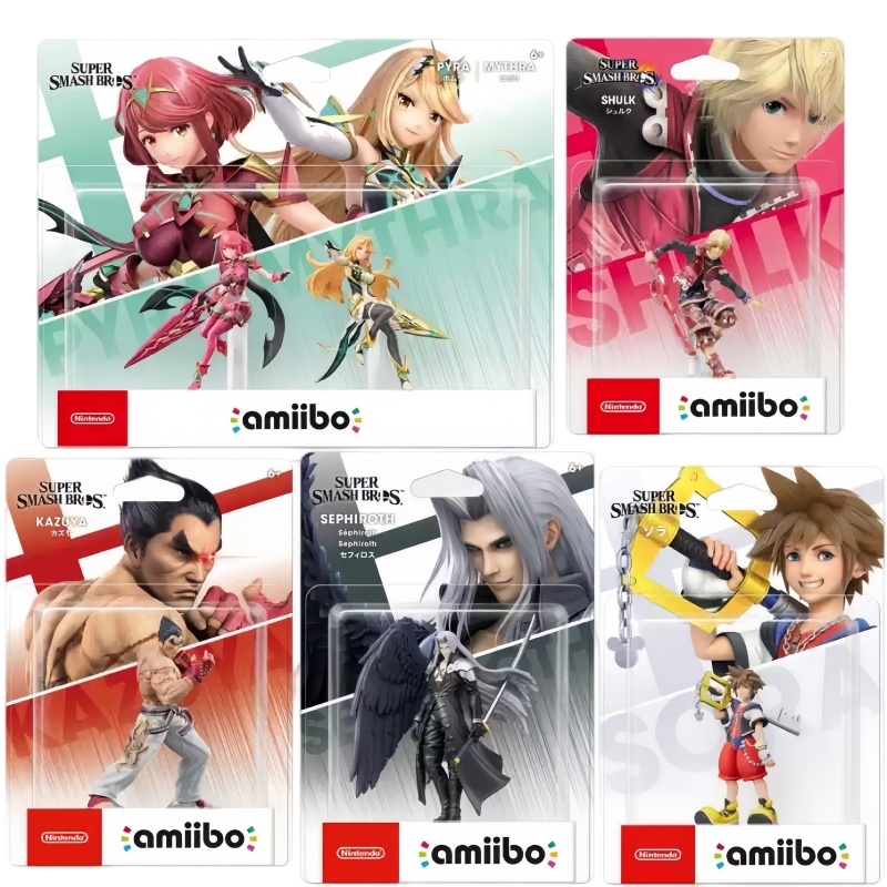 Model Kit Xenoblade - Orijinal Stokta Nintendo Amiib Sephiroth Pyra