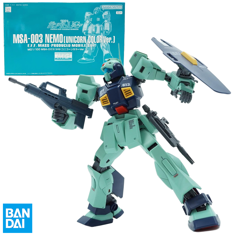 Model Kit Unicorn - Bandai Orijinal MODEL KITI MG MSA-003