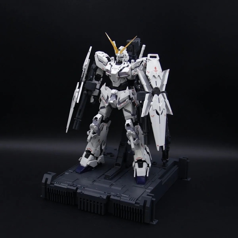 Model Kit Unicorn - Supa Mgex 1/100 Unicorn Restore Edilmiş