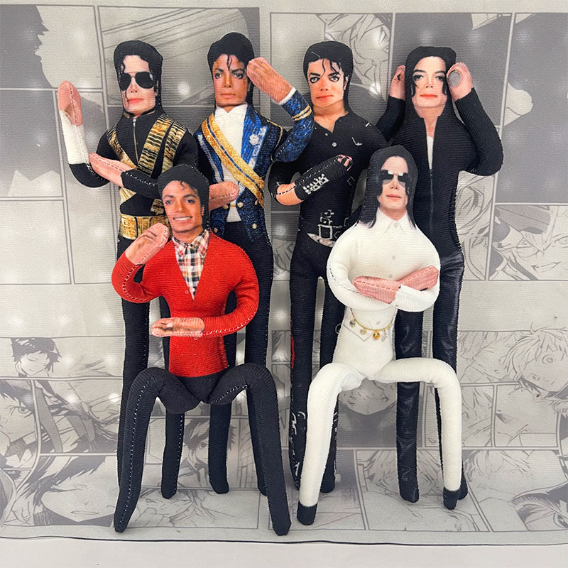 Model Kit Joints - Michael Jackson Hareketli Eklemli Peluş Doldurulmuş