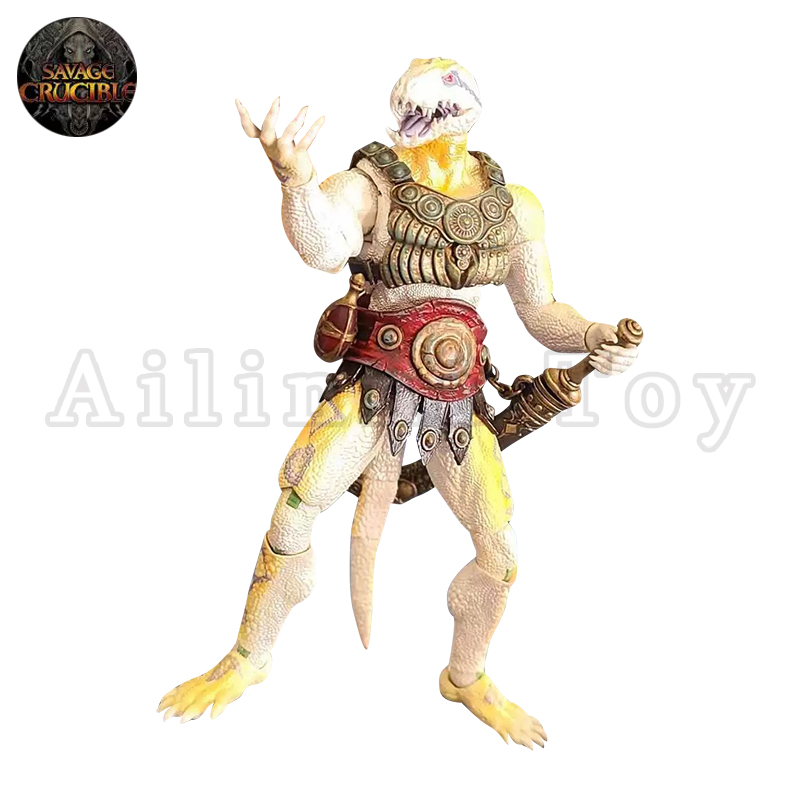 Model Kit Lizard - Harbinger Studios 1/12 7 inç Aksiyon