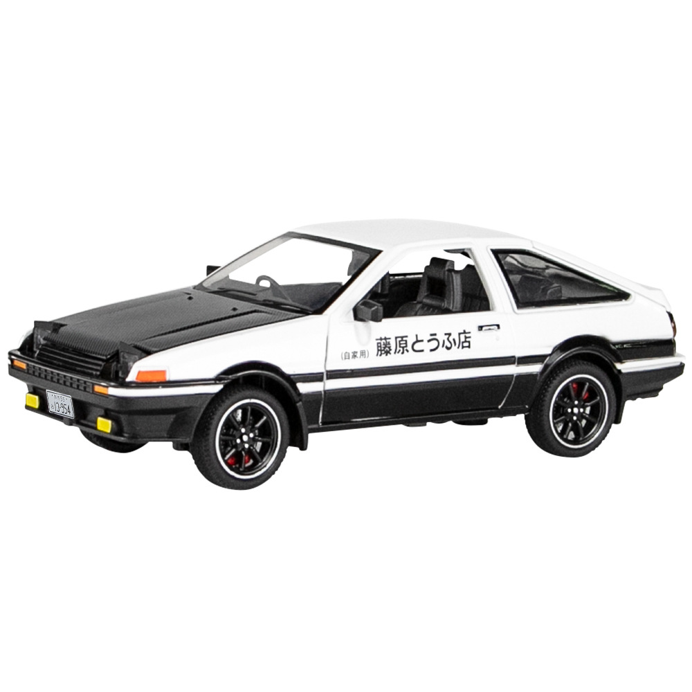 Model Kit Ae86 - 1:24 AE86 Alaşımlı Metal Araba Modeli