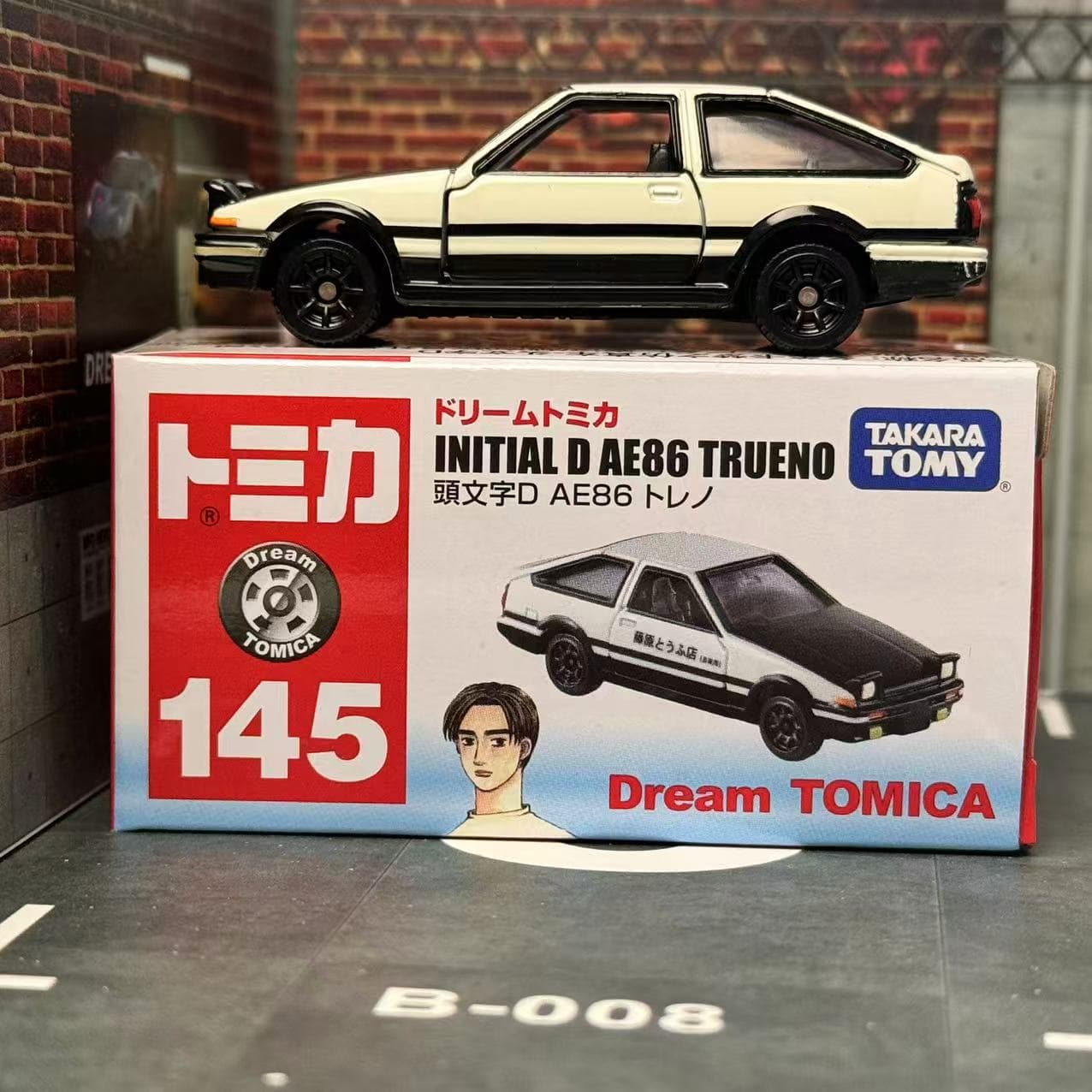 Model Kit Ae86 - Dream Tomica NO. 145'te İlk D