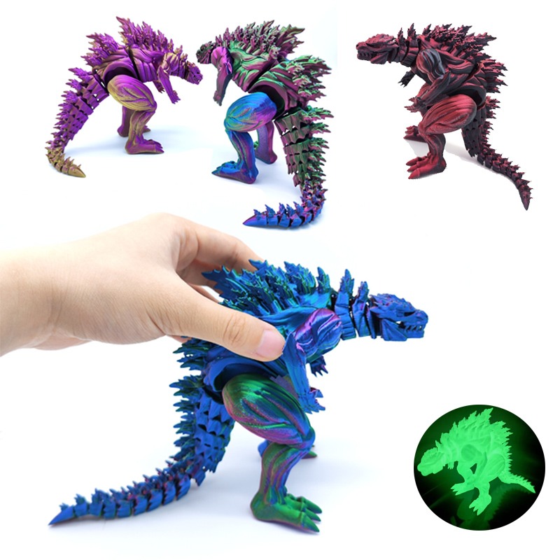 Model Kit Joints - 3D Baskı Kas Dinozor Aksiyon Figürü