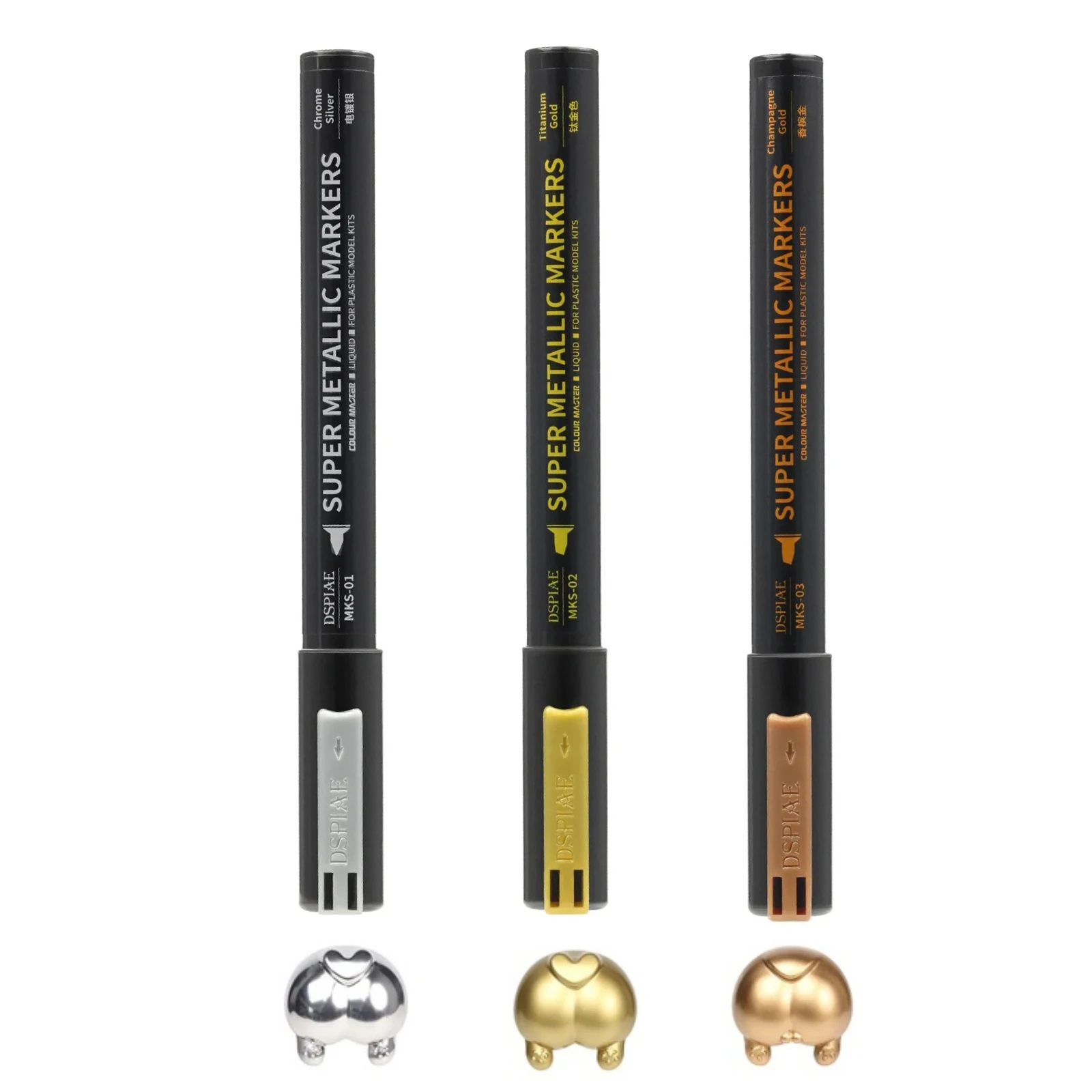 Metallic Paint Set - DSPIAE MKS Süper Metalik Renk İşaretleyiciler