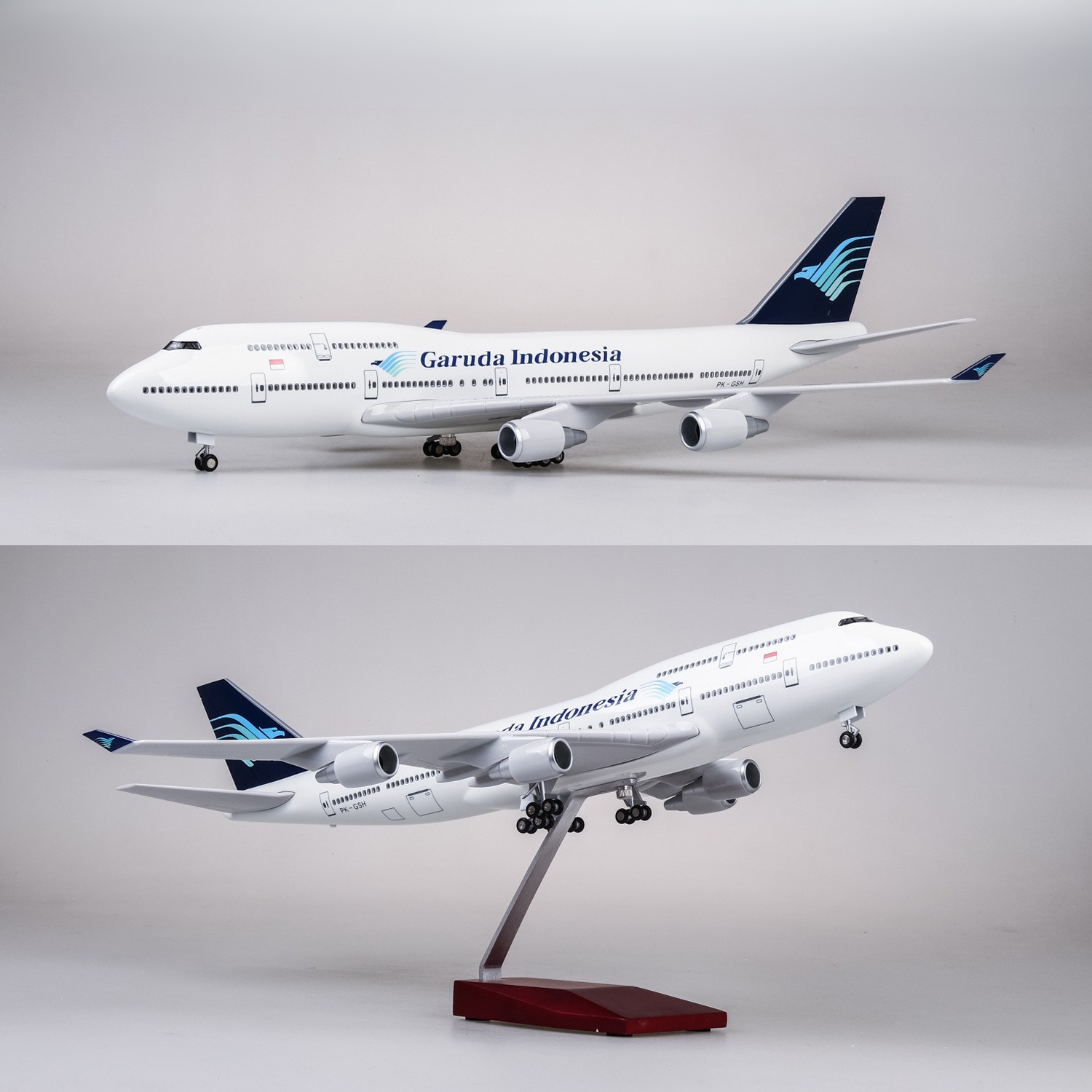 Model Kit Indonesia - 1/150 Büyük Ölçekli 47cm Garuda Endonezya