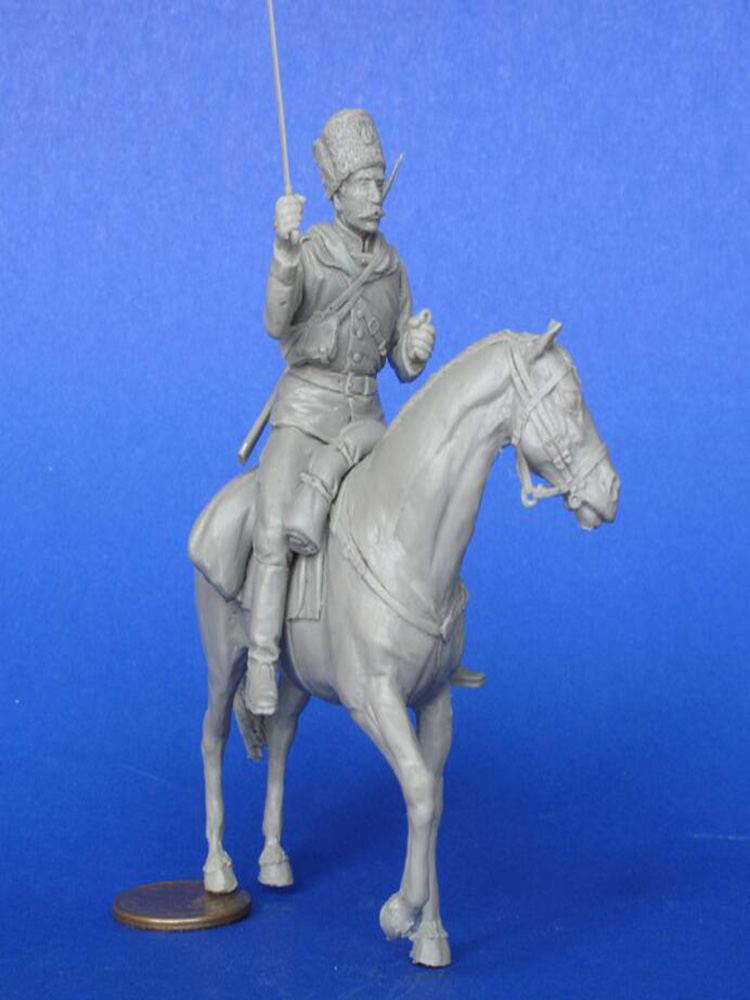 Model Kit Horse - Boyasız Kit 1/35 At Üzerindeki Rus