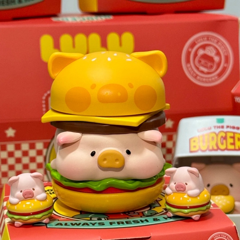 Model Kit Anime Girl - LuLu Domuzcuk Burger Serisi Figür Gizem