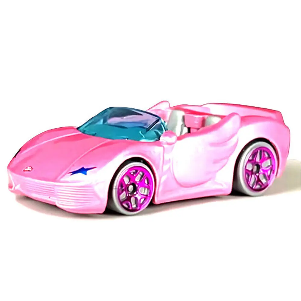 Mattel Toy Barbie - Sıcak tekerlekler pembe Barbie ekstra çocuk