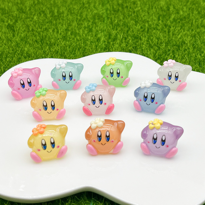 Model Kit Kirby - 10 adet Karikatür Kirby Aydınlık Koku