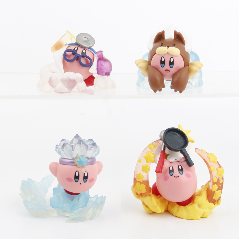 Model Kit Kirby - 4 adet/takım Kek Dekorasyonu Gıda Vinil