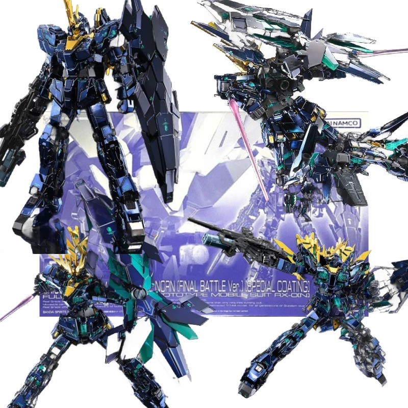 Model Kit Unicorn - Bandai RX-0 Unicorn Banshee Aksiyon Figürü