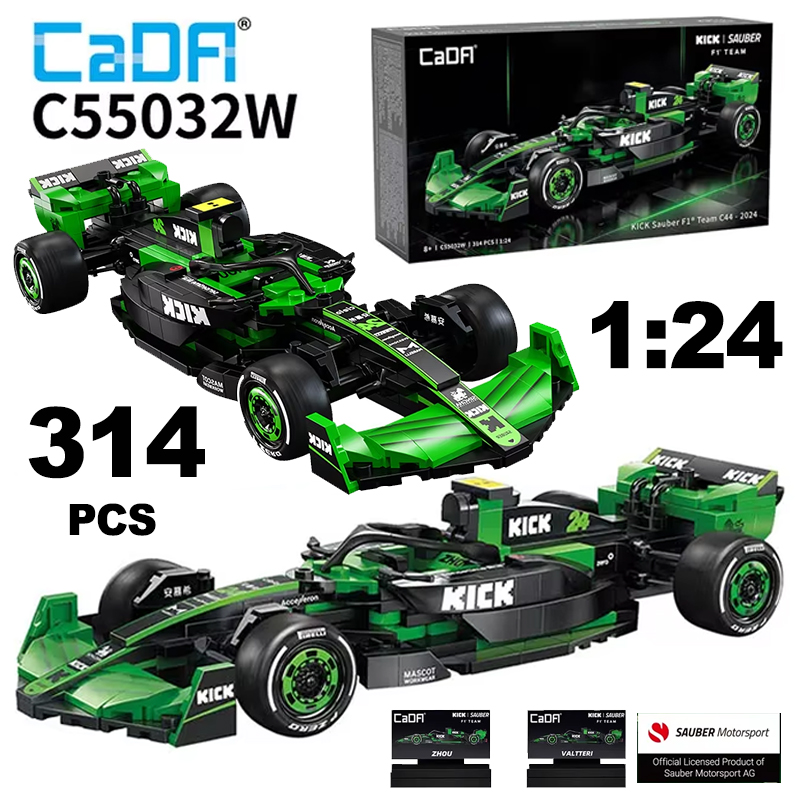 Model Kit Formula 1 - Cada MOC Sauber F1 Takımı C44