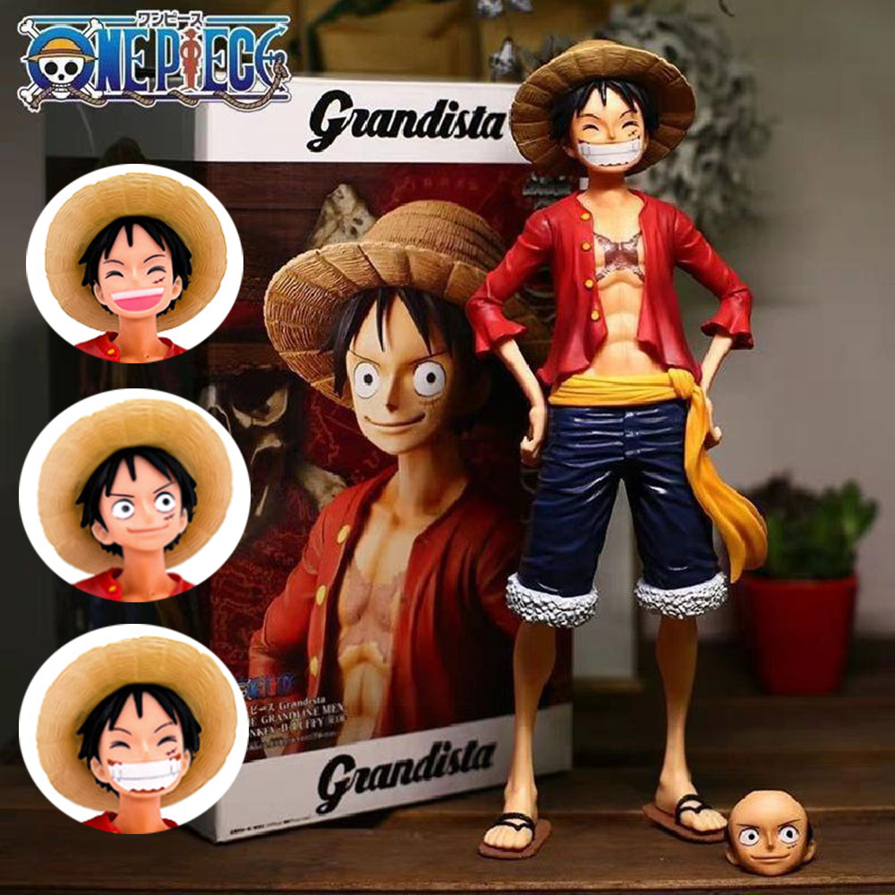 Model Kit Luffy - Sıcak 28cm Tek Parça Anime Figürü