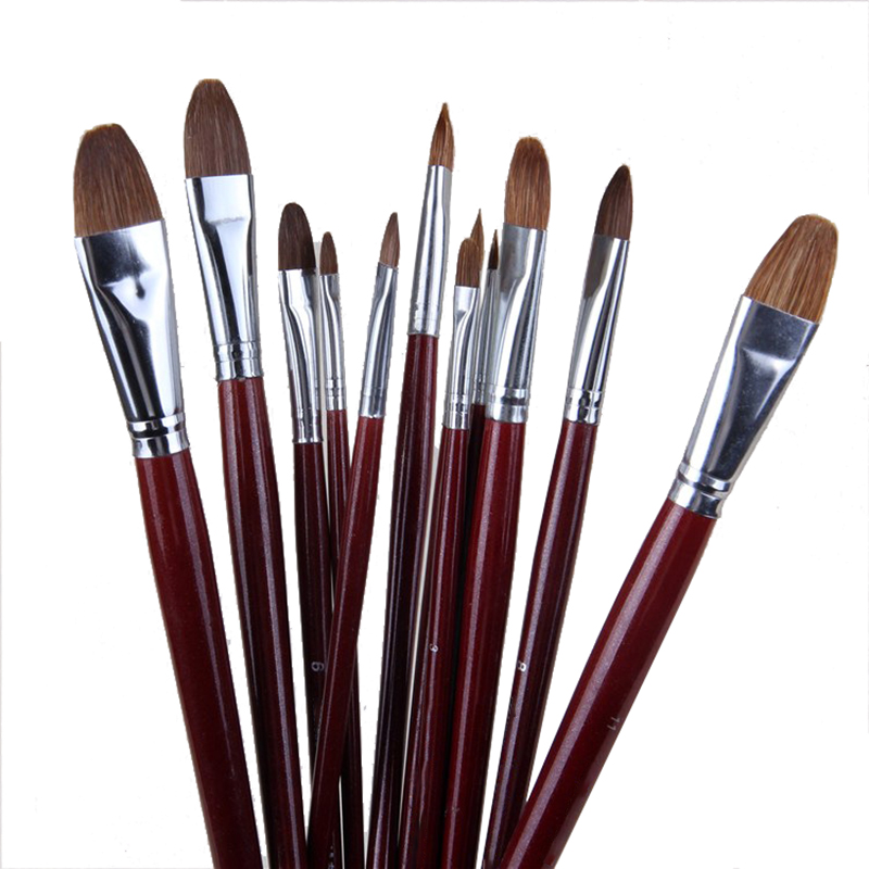 Metallic Paint Set - 6 adet/takım Yüksek dereceli Çakal Saç