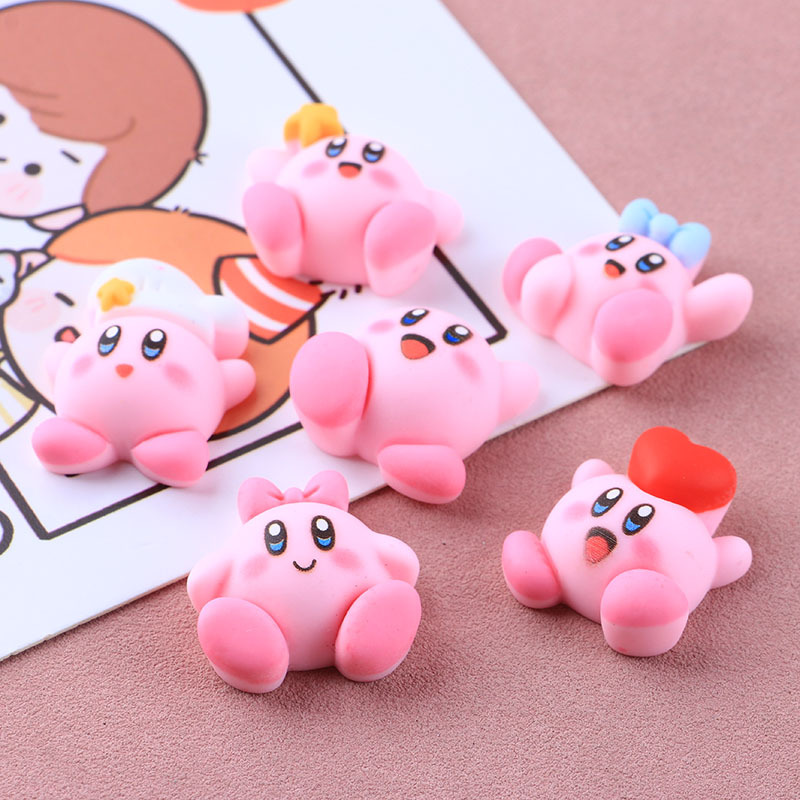 6 adet/takım karikatür sevimli - Model Kit Kirby incelemesi ve fiyatı