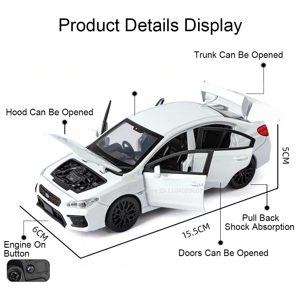 1:30 Ölçekli WRX STI AE86 Mode - Model Kit Ae86 incelemesi ve fiyatı