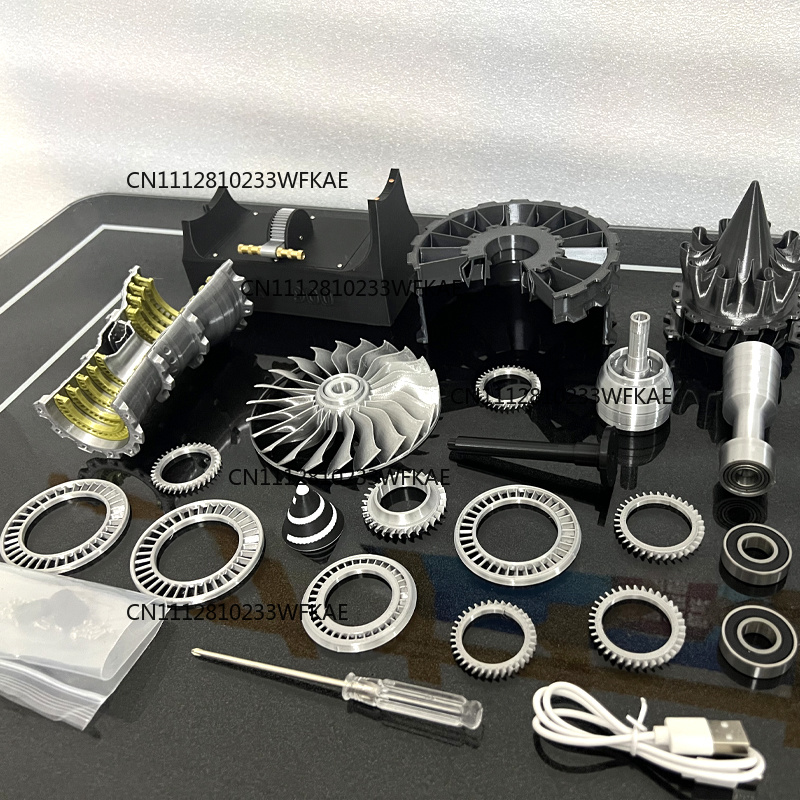 TR900 Uçak Turbofan Motor Mode - Model Kit Jet Engine incelemesi ve fiyatı
