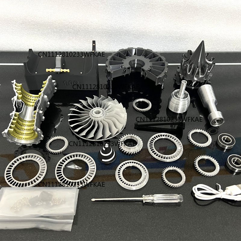 TR900 Uçak Turbofan Motor Mode - Model Kit Jet Engine incelemesi ve fiyatı