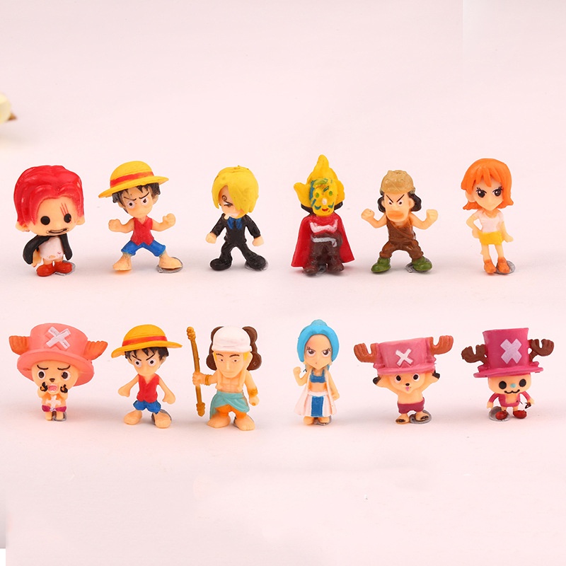 6-12 adet/takım Tek Parça Maym - Model Kit Luffy incelemesi ve fiyatı