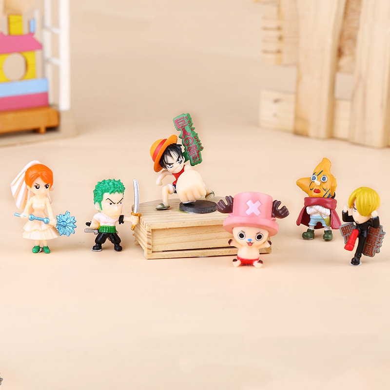 6-12 adet/takım Tek Parça Maym - Model Kit Luffy incelemesi ve fiyatı