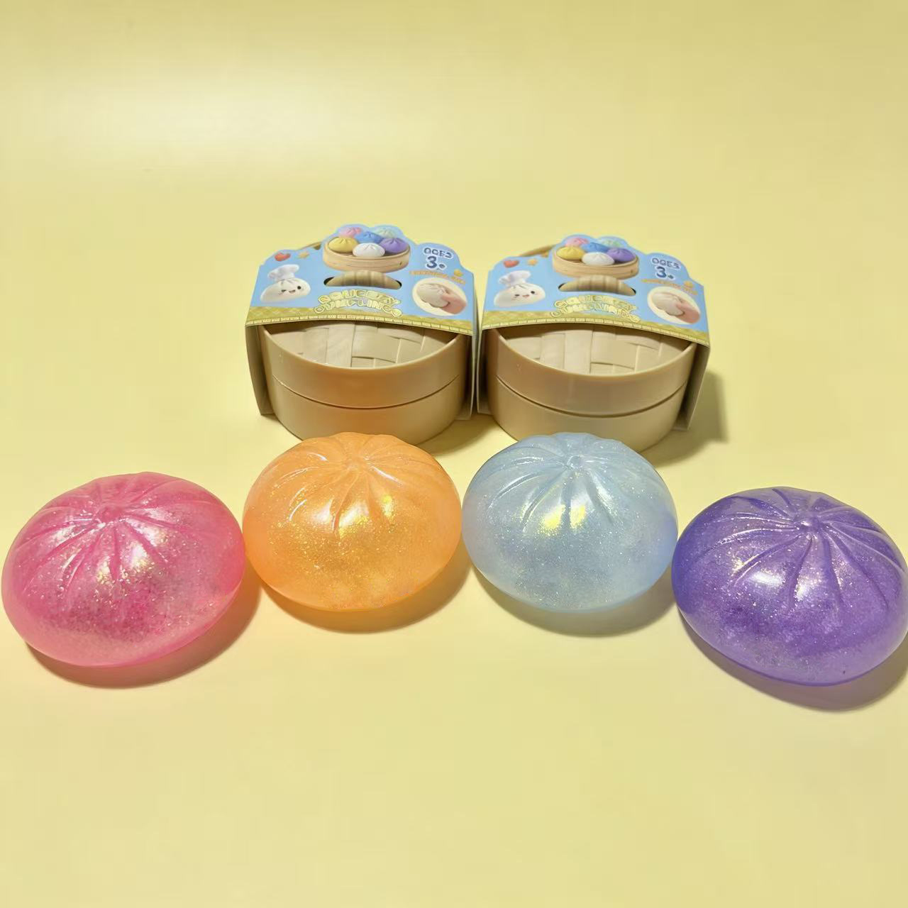 Glitter Dumpling Squishy Boncu - Model Kitchen Set Pvc incelemesi ve fiyatı