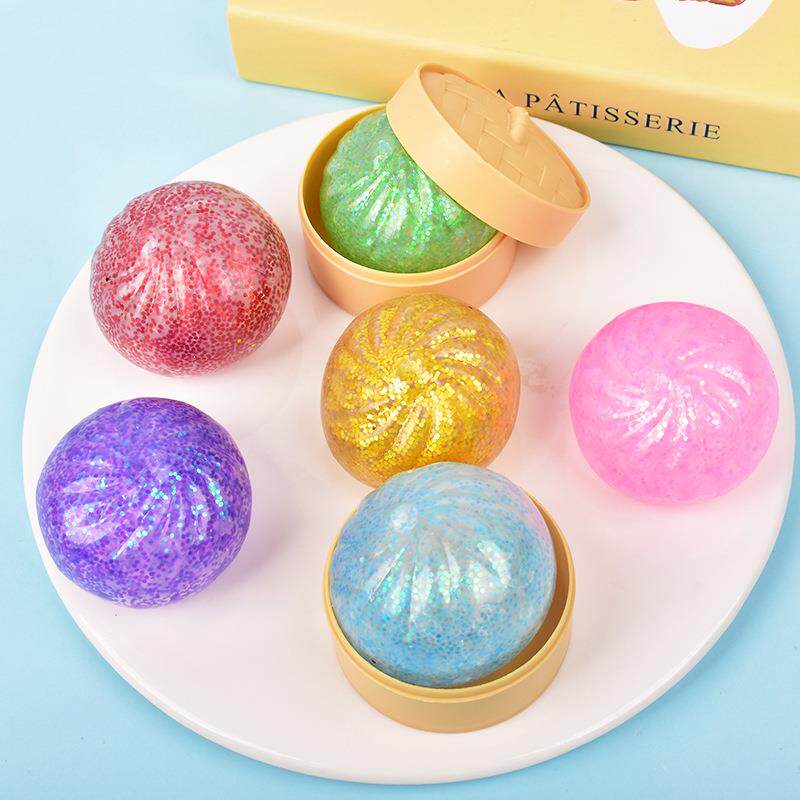 Glitter Dumpling Squishy Boncu - Model Kitchen Set Pvc incelemesi ve fiyatı