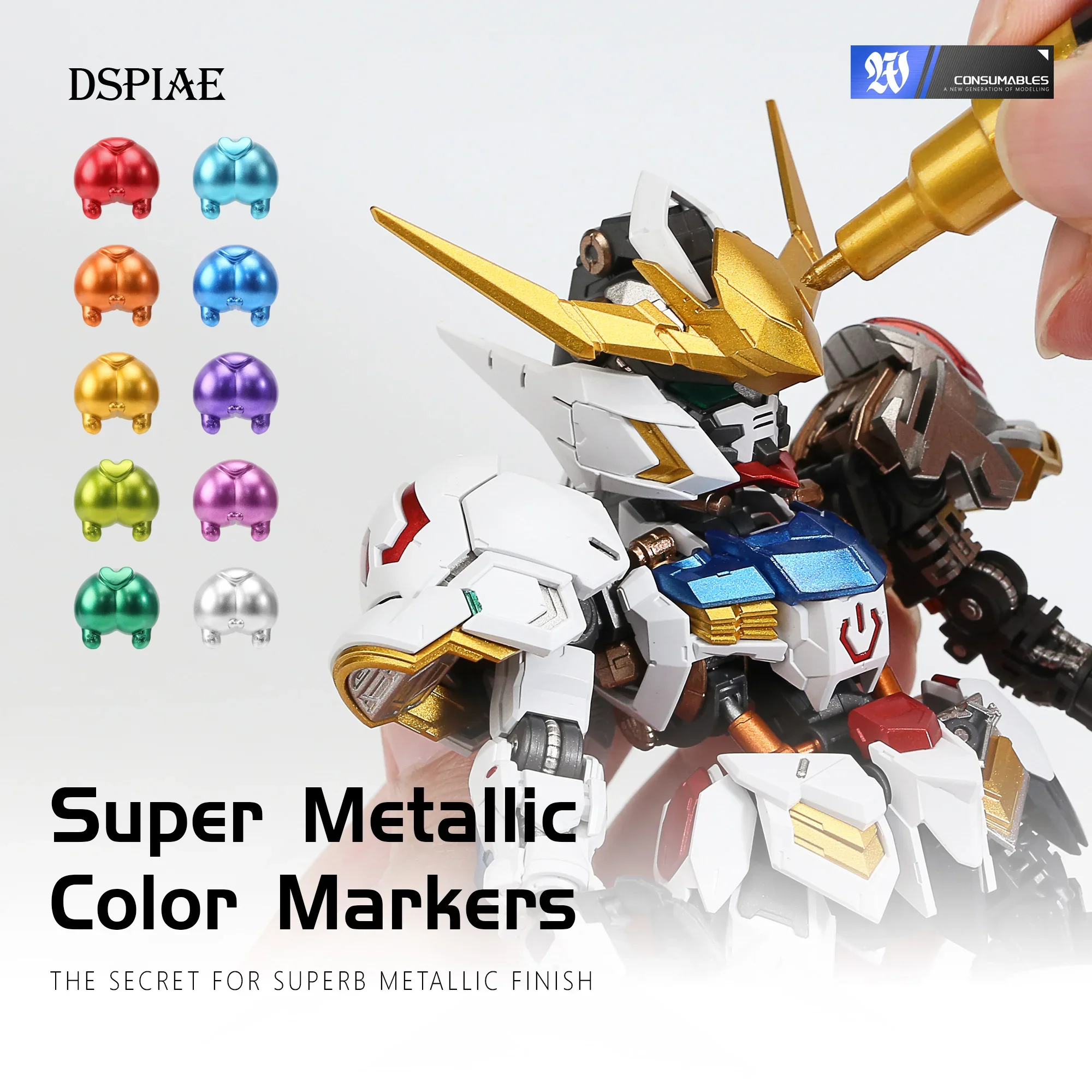 【2026 Yeni】DSPIAE MKA 12 Renk  - Metallic Paint Set incelemesi ve fiyatı