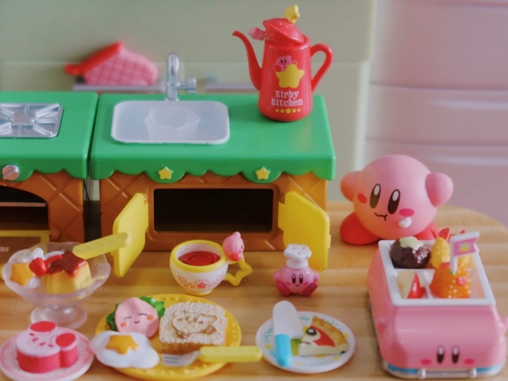RE-MENT Kirby Mutfak Minyatür  - Model Kitchen Set Pvc incelemesi ve fiyatı