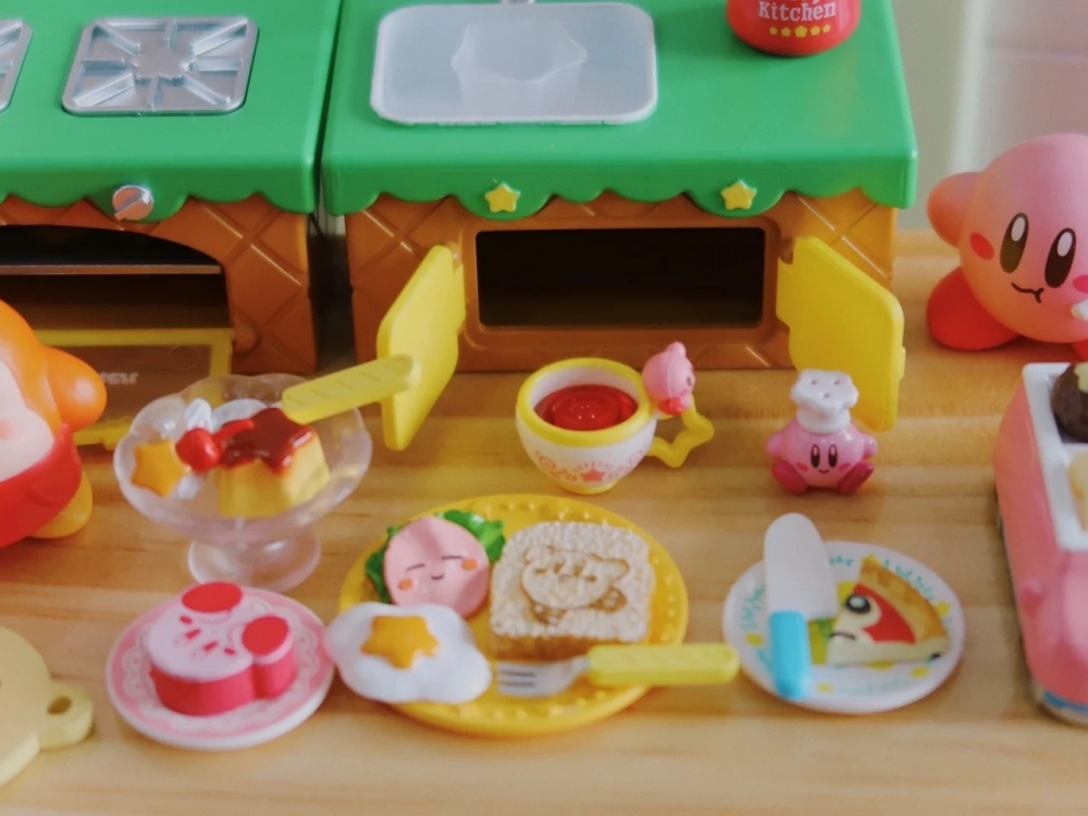 RE-MENT Kirby Mutfak Minyatür  - Model Kitchen Set Pvc incelemesi ve fiyatı