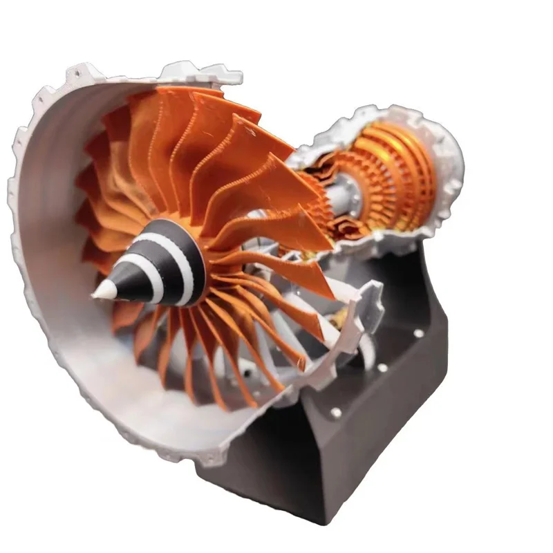 27CM DIY Turbofan motor havacı - Model Kit Jet Engine incelemesi ve fiyatı