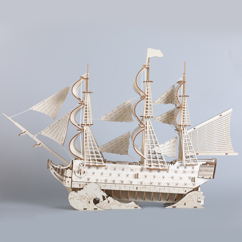 HMS Zafer Gemi model seti 3D A - Model Kit Hms Victory incelemesi ve fiyatı