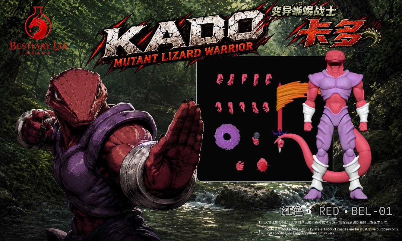 Kötü Düşünce Dalgası Dragon Ba - Model Kit Lizard incelemesi ve fiyatı