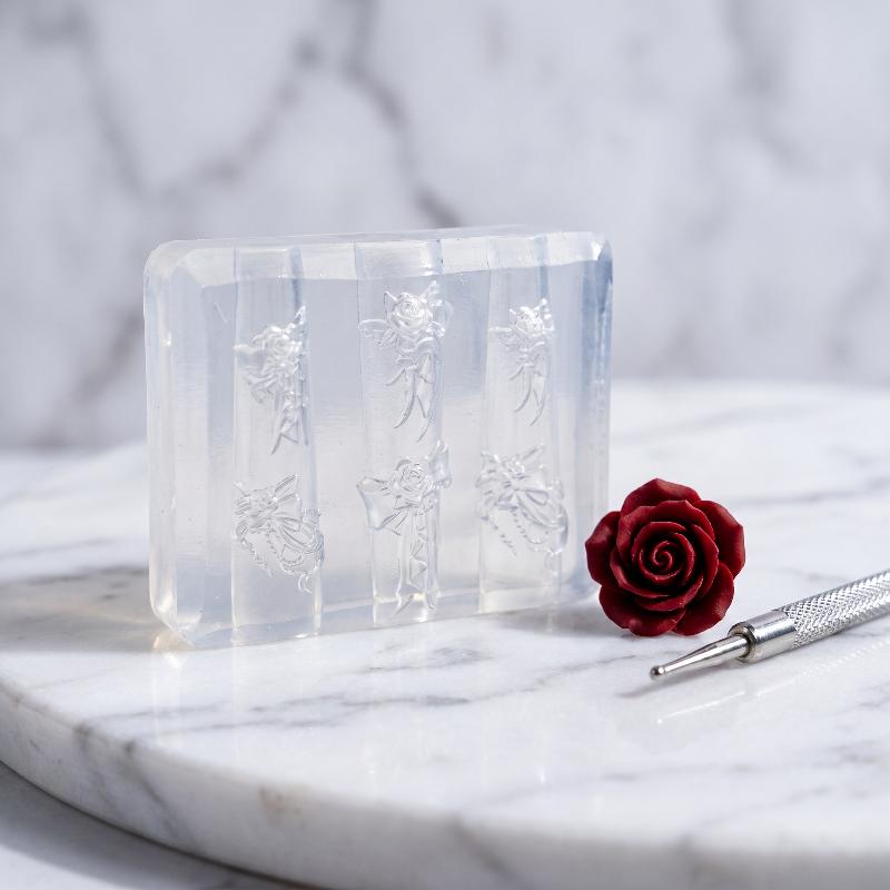 New3D Silikon Tırnak Kalıp Gül - Model Kit For Beginners incelemesi ve fiyatı