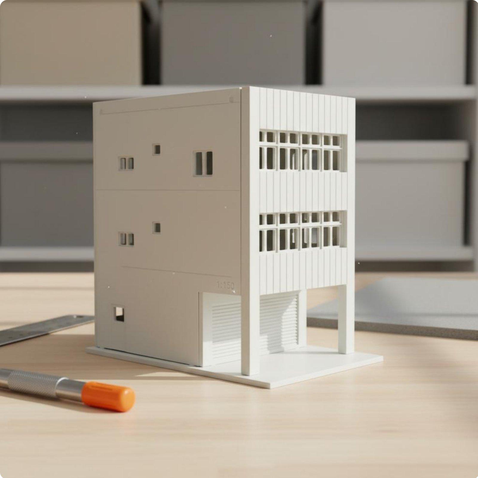 Mimari Proje ve Sokak Manzaras - Model Kit Plastic incelemesi ve fiyatı