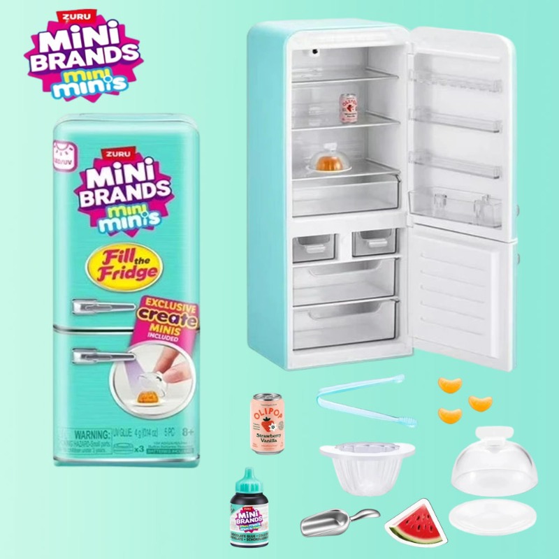 ZURU Mini Markalar Mini Buzdol - Model Kitchen Set Pvc incelemesi ve fiyatı
