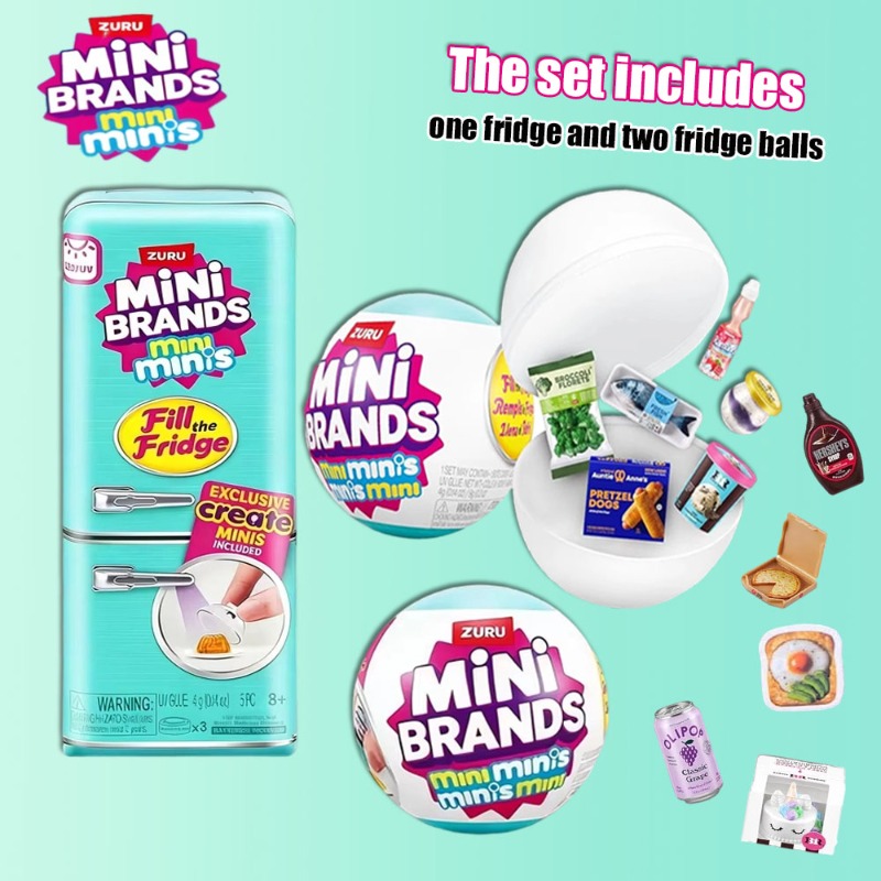 ZURU Mini Markalar Mini Buzdol - Model Kitchen Set Pvc incelemesi ve fiyatı