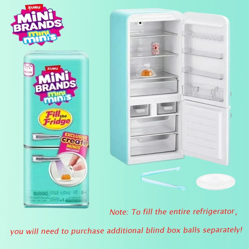 ZURU Mini Markalar Mini Buzdol - Model Kitchen Set Pvc incelemesi ve fiyatı