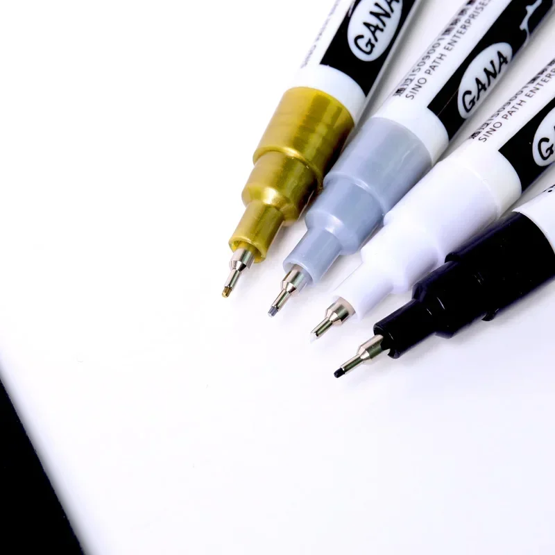 4 adet/takım Yağ Bazlı Beyaz S - Metallic Paint Set incelemesi ve fiyatı