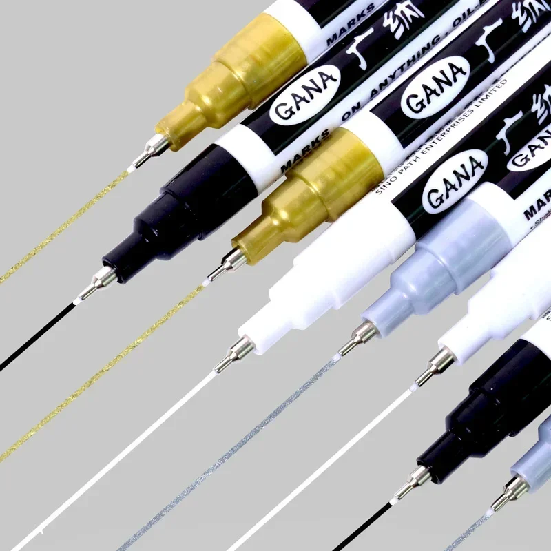 4 adet/takım Yağ Bazlı Beyaz S - Metallic Paint Set incelemesi ve fiyatı