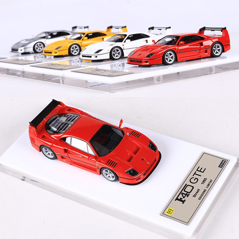 DMH F40 reçine Model araba 1:6 - Model Kit Formula 1 incelemesi ve fiyatı