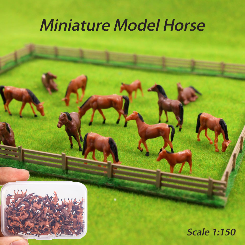 Ölçekli 1:150 Minyatür At Mode - Model Kit Horse incelemesi ve fiyatı