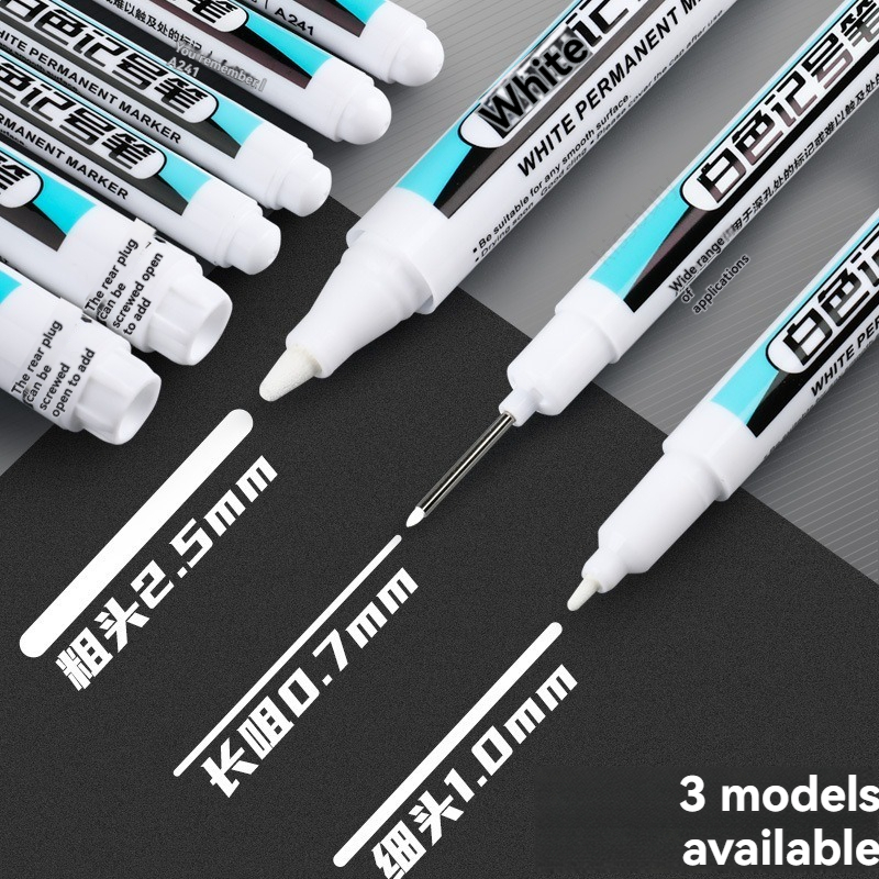1/10/20 adet beyaz kalıcı işar - Metallic Paint Set incelemesi ve fiyatı