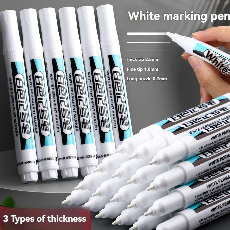 1/10/20 adet beyaz kalıcı işar - Metallic Paint Set incelemesi ve fiyatı