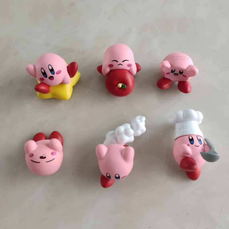 6 adet Set Kawaii Kirby Gashap - Model Kit Kirby incelemesi ve fiyatı
