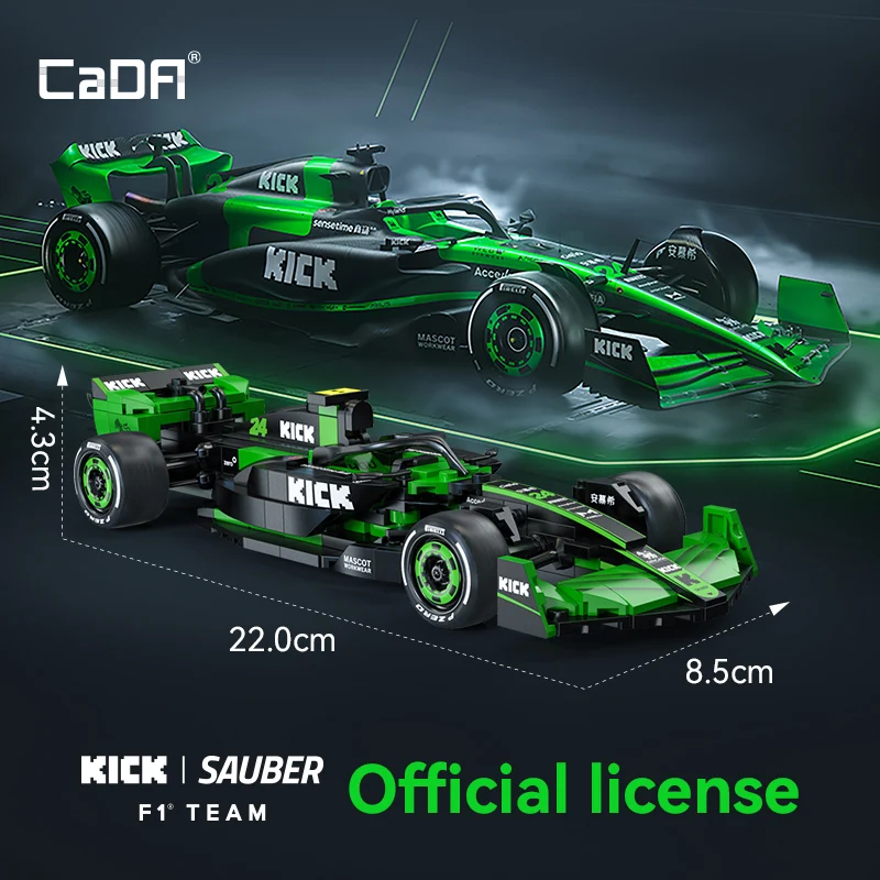 Cada MOC Sauber F1 Takımı C44  - Model Kit Formula 1 incelemesi ve fiyatı