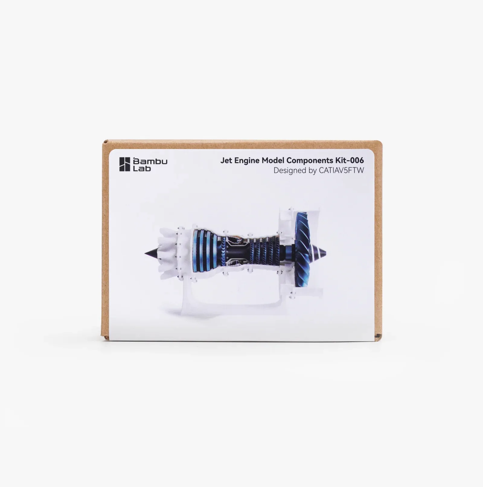 Bambu Lab Jet Motor Modeli Bil - Model Kit Jet Engine incelemesi ve fiyatı