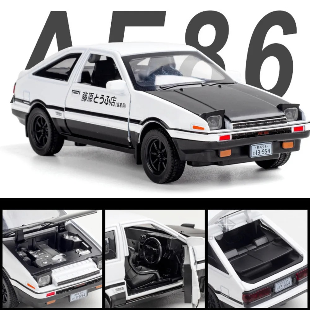 İlk D AE86, 1/32, ışıklar ve s - Model Kit Ae86 incelemesi ve fiyatı