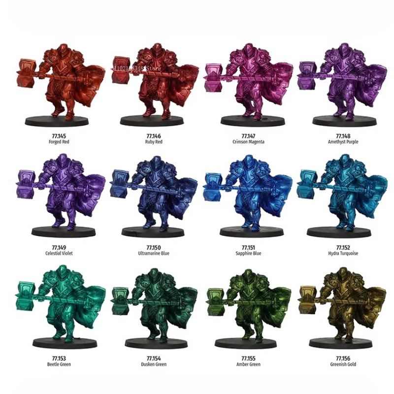 Su Bazlı Metalik Boya Seti 4 R - Metallic Paint Set incelemesi ve fiyatı